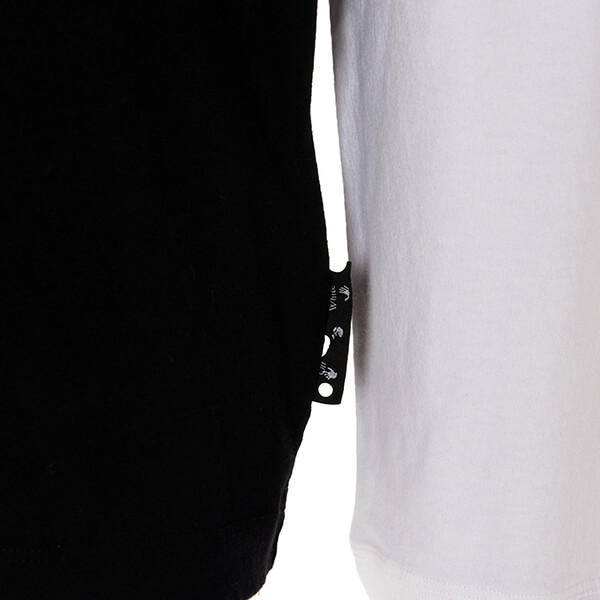 オフホワイトx Katsu Fatlock ロゴ ロンT Tシャツ ブラック