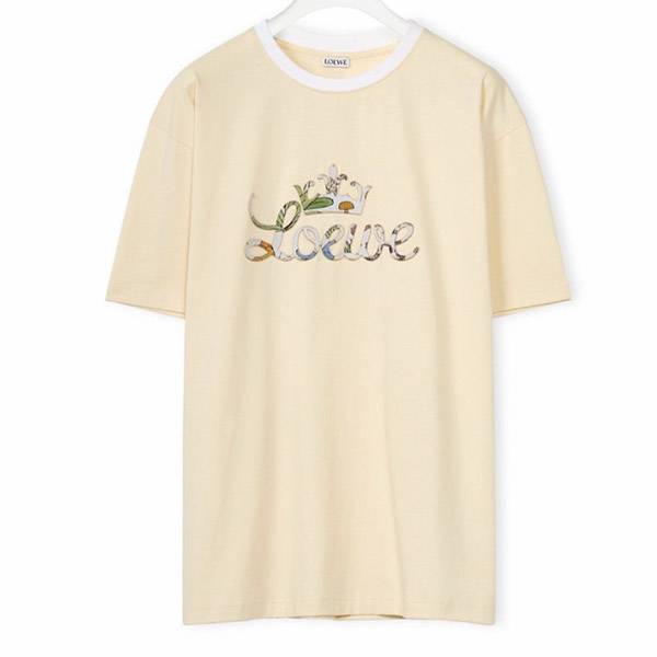 ロエベ ハーバリアム ロゴ Tシャツ 偽物 S800Y22X02