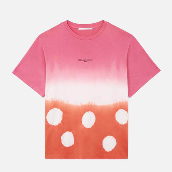 ステラMC◇Tシャツ 'ステラマッカートニー コピー2001.' Tie-Dye T-Shirt