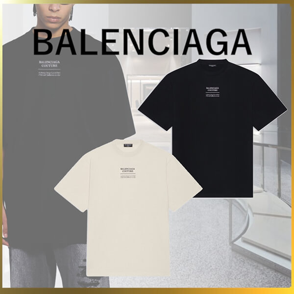 バレンシアガ メンズクチュールボクシーTシャツコピー 651795TJV901070