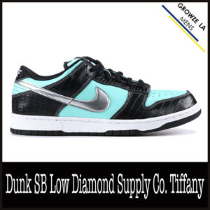 ★【ナイキ】コピー追跡 ナイキ Dunk SB Low Diamond Supply Co. Tiffany
