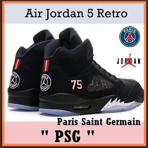 ナイキ偽物Air Jordan 5Paris Saint-Germain PSG ナイキ ジョーダン5AV9175-001