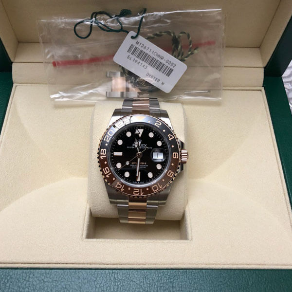 ロレックス ＧＭＴマスターII スーパーコピー腕時計メンズ 126711chnr レビュー 着用しましたが、最高です