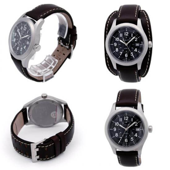 ハミルトン カーキ フィールド  スーパーコピーメカ オフィサー 腕時計 メンズ H69519533